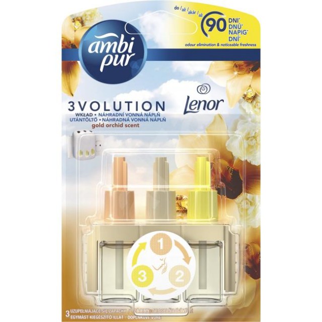 Ambi Pur 3Volution náplň do osviežovača 20 ml Gold Orchidea_1