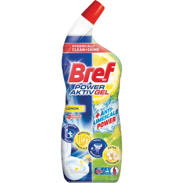 Bref WC Power Aktiv gél 700 ml Lemon_1