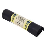 Vrecia zaťahovacie 60 l LDPE 30 mic. 60 x 70 cm, čierne (8 ks)_1