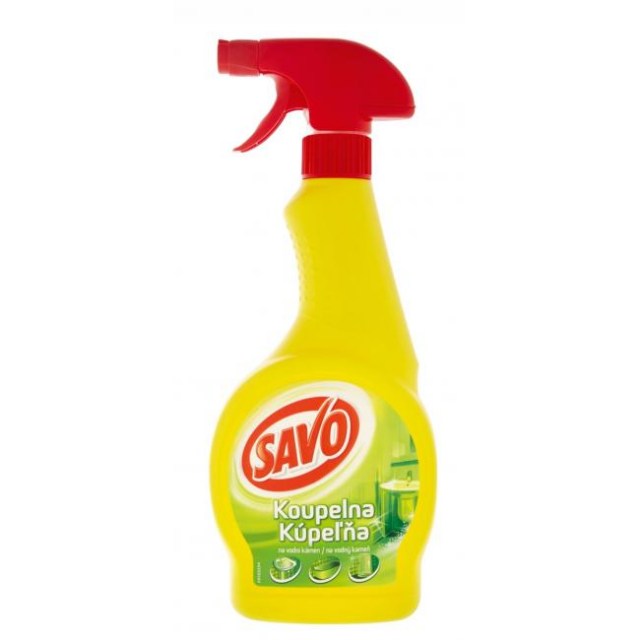 Savo KÚPELŇA na vodný kameň s rozprašovačom 500ml_1