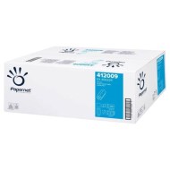 Papierové utierky skladané ZZ 2-vrstvové Imbal biele_1