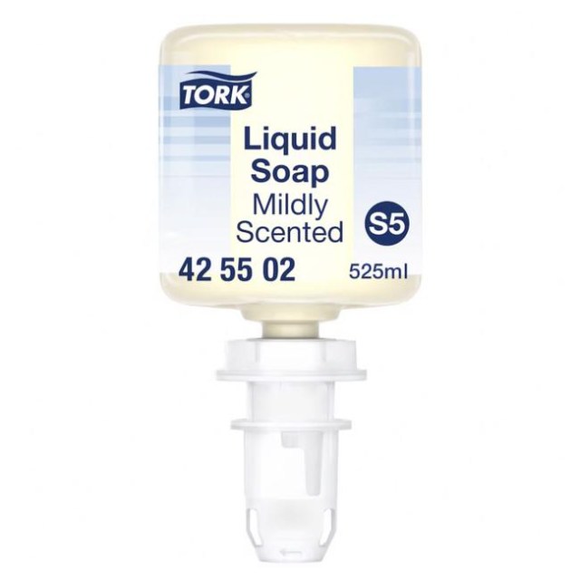 Jemne parfumované tekuté mydlo mini Tork, S5_1