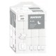Papierové utierky skladané ZZ 2-vrstvove KATRIN Plus super Handy pack biele (20 bal.)_1