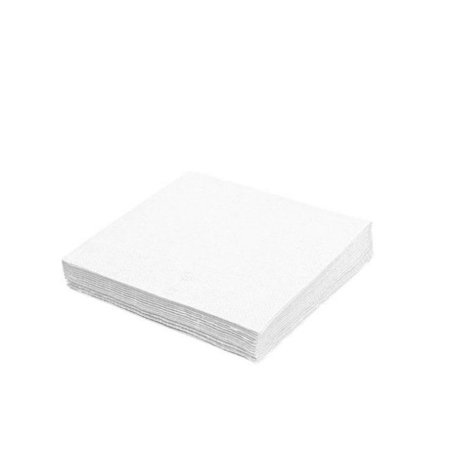Papierové servítky 1-vrstv. biele 30x30cm (100 ks)_1