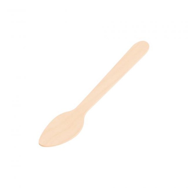 Kávová lyžička drevená 11 cm 100 ks_1