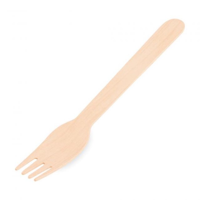 Vidlička drevená 16 cm 100 ks_1