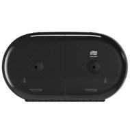 Twin Mini zásobník na toaletný papier Tork SmartOne, čierny T9_1