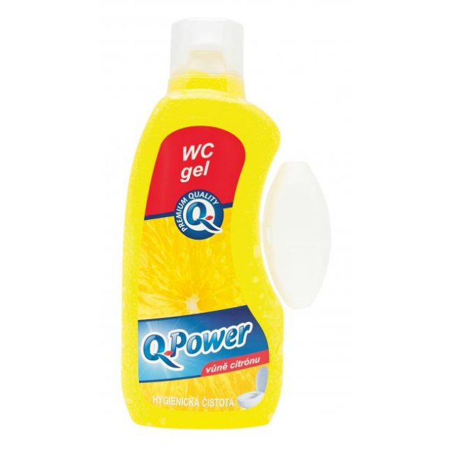 Q-Power WC závesný gél 400 ml - Citrón_1