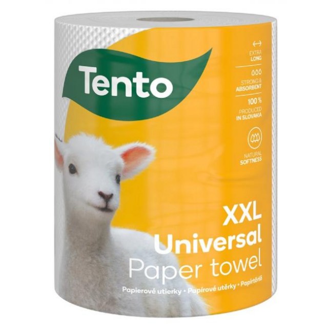 Papierové kuchynské utierky 2-vrst. Tento Universal XXL, návin 80 m_1