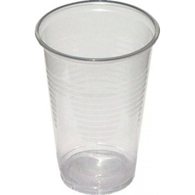 Poháre plastové 200ml 100ks priehľadné_1