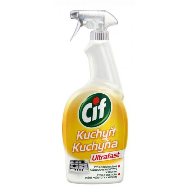 Cif KUCHYŇA Ultrafast čistič s rozprašovačom 750ml_1