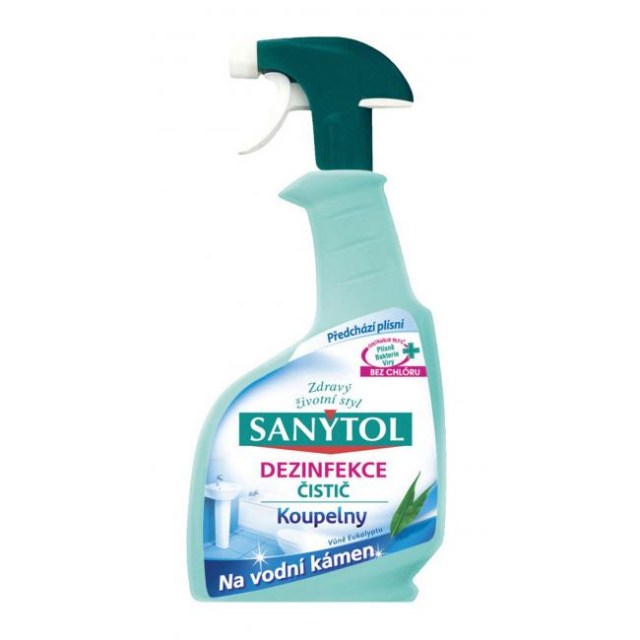 Sanytol KÚPELŇA na vodný kameň s rozprašovačom 500 ml_1