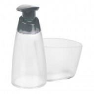 Dávkovač saponátu CLEAN KIT 350ml s oddelenim pre hubku_1