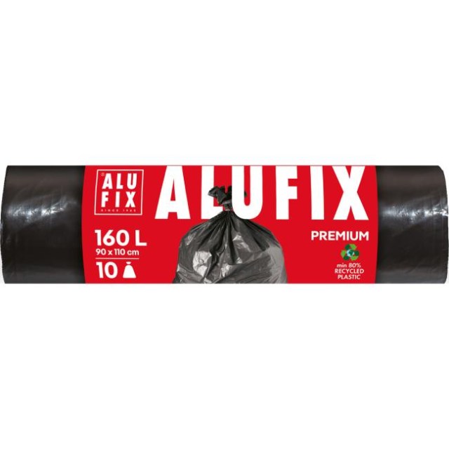 Vrecia na odpadky PROFI 160 l, 10ks, 45mic, LDPE 90x110cm,  čierne_1