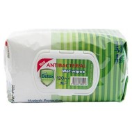 Antibakteriálne vlhčené utierky Fresh Detox Pine na ruky a povrchy (120 ks)_1