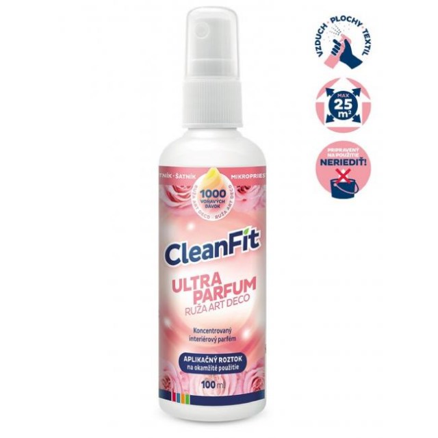 Cleanfit ultraparfum - Ruža Art Deco 100 ml_1