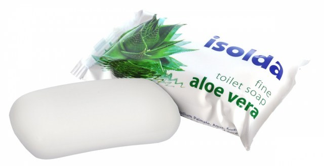 ISOLDA pevné mydlo ALOE VERA 100g _2