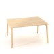 Pracovné stoly Bench ALFA ROOT 140x160cm, dub_1