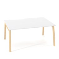 Pracovné stoly Bench ALFA ROOT 160x160cm, biely_1