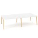 Pracovné stoly Bench ALFA ROOT 280x160cm, biely_1