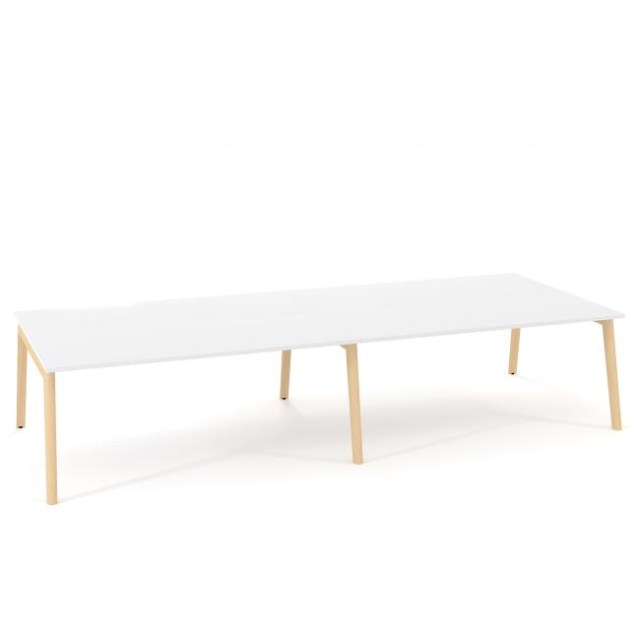 Pracovné stoly Bench ALFA ROOT 360x160cm, biely_1