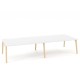 Pracovné stoly Bench ALFA ROOT 360x160cm, biely_1