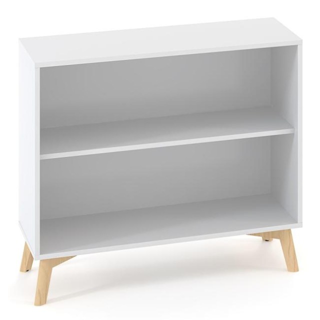 Policová skriňa ALFA ROOT nika, 1 polica, 100x45x88,7cm, biela_1