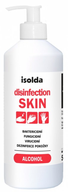 ISOLDA DISINFECTION SKIN gél 500ml Medispender_2