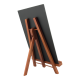 Stojanček JUNIOR s tabuľkou A4, Mahogany_2