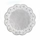 Dekoračná krajka (PAP) okrúhla biela O36cm [6 ks]_4