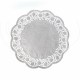 Dekoračná krajka (PAP) okrúhla biela O30cm [100 ks]_4