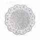 Dekoračná krajka (PAP) okrúhla biela O34cm [100 ks]_4