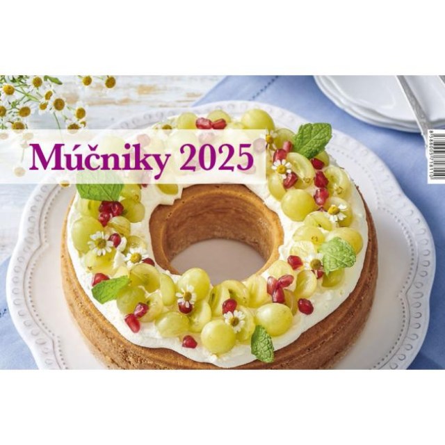 Stolový kalendár riadkový Múčniky 23 × 15,2 cm 2026_1
