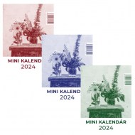 Stolový kalendár riadkový Mini MIX farieb 7,5 × 10,5 cm 2026_1