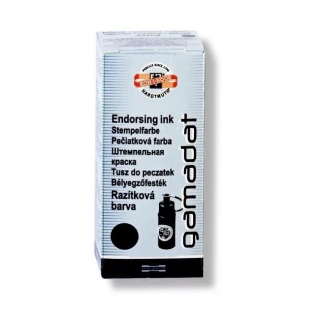 Pečiatková farba Koh-I-Noor GAMADAT 20 g čierna_1