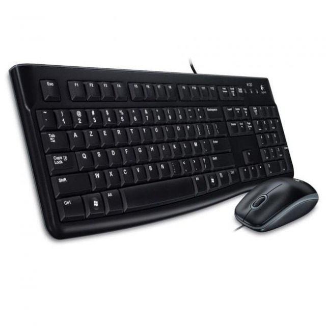Klávesnica Logitech MK 120, USB, SK/CZ + optická myš_1