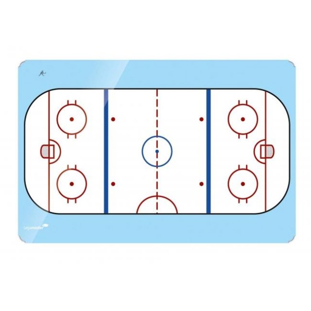 Tabuľa GLASSBOARD matná oblé rohy 90x120, modrá_1