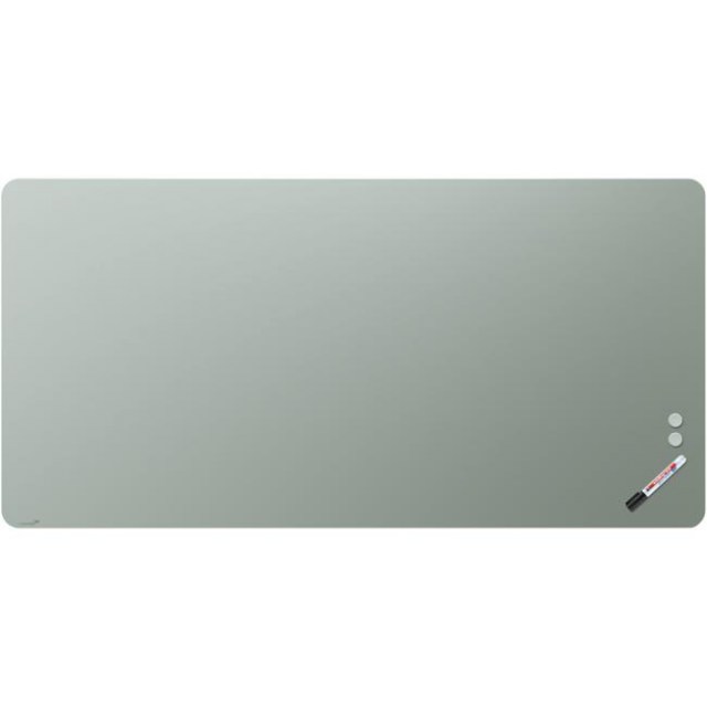 Tabuľa GLASSBOARD matná, oblé rohy 90x120, zelená_1