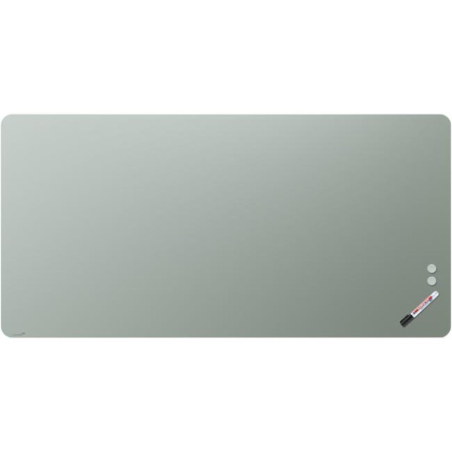 Tabuľa GLASSBOARD matná oblé rohy 100x150, zelená_1