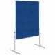 Moderačná tabuľa plstená 150x120 cm ECONOMY modrá neskl._1