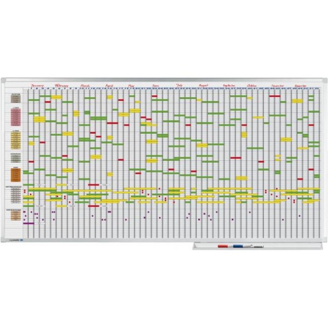 Plánovacia tabuľa PROFESSIONAL 100x200 cm_1