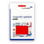 Magnetický symbol šípka červená, 20x35 mm, bal. 12 ks_1