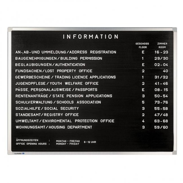 Informačná tabuľa PREMIUM 60x40 cm_1