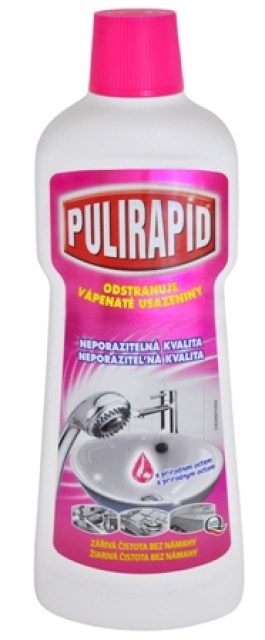 MADEL PULIRAPID ACETO  750 ml čistiaci prípravok na vodný kameň ružový _1