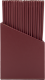 Box s 20 jedálnymi lístkami A4, s 1 dvojitou vložkou (4 strany), Wine Red_2