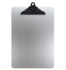 Securit jednoduchý jedálny lístok A4 pre dennú ponuku so sponou, vyrobený z kovu_1