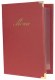 Jedálny lístok A5, s 1 dvojitou vložkou (4 strany), Wine Red_1