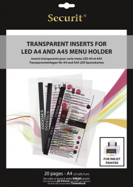 Transparentná vložka A4 na tlač v atramentovej tlačiarni_1