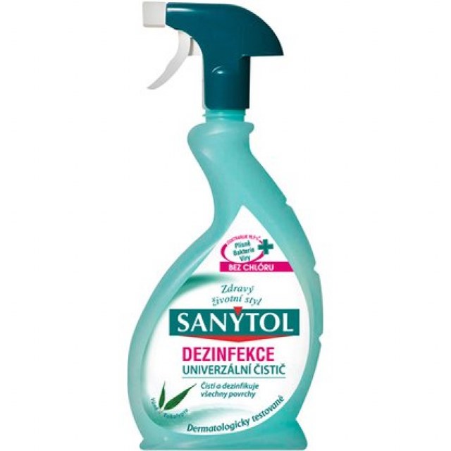 Sanytol univerzálny čistič sprej 750 ml!! Eukalyptus, Professional_1