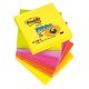 Z-bloček Post-it 76x76 neónové farby, 6 bločkov po 100 lístkov_1